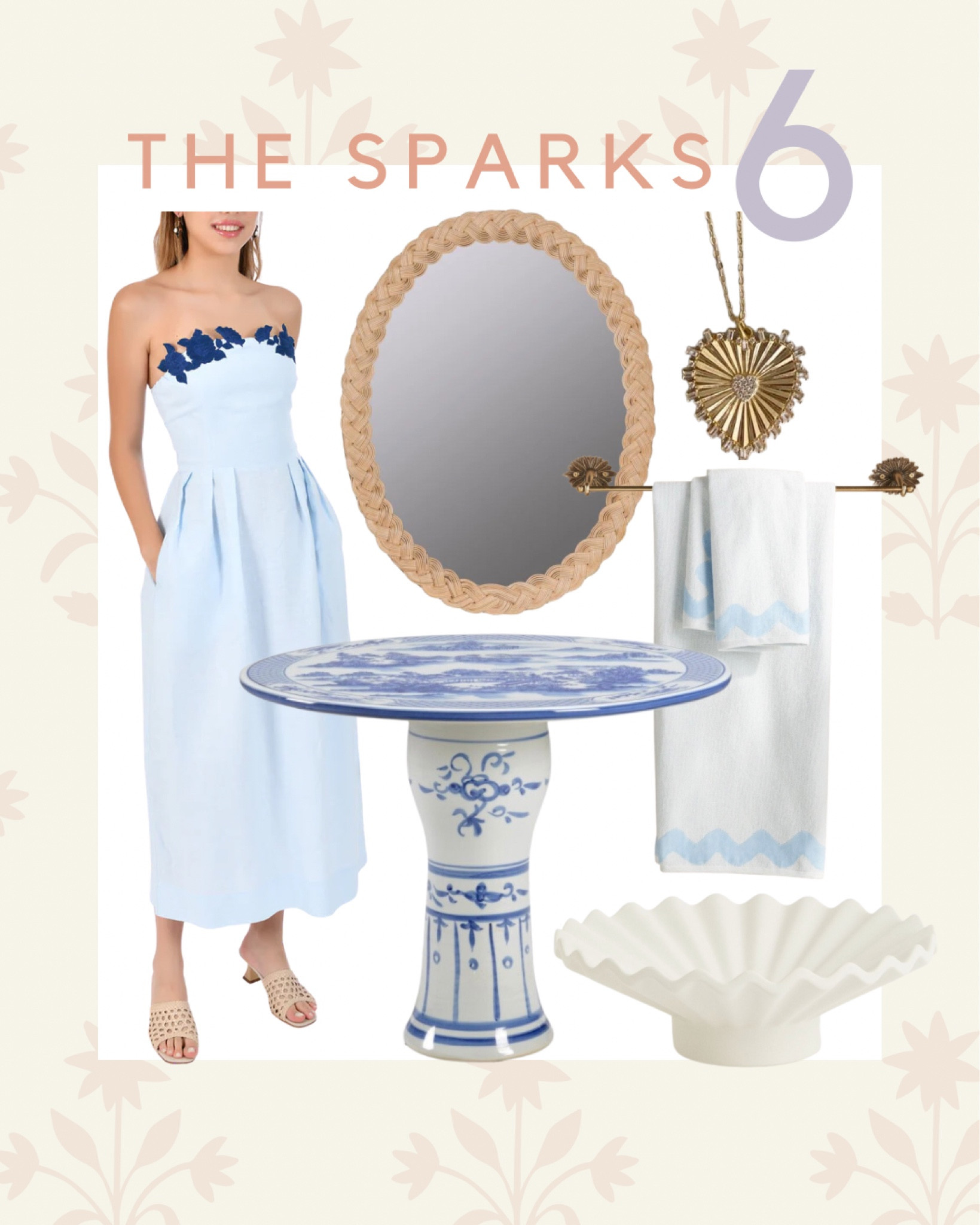 6 pretty finds from 6 different retailers!

#LTKhome #LTKstyletip #LTKFind