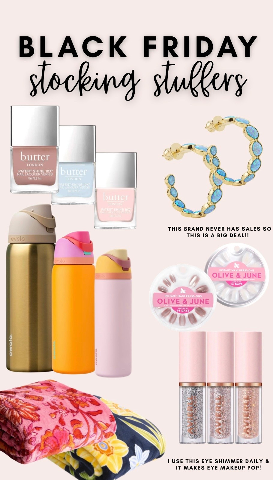 A few stocking stuffers I couldn’t pass up for Black Friday! Some of these never go on sale so it was essential to snag them while I can! 

#LTKCyberWeek #LTKGiftGuide #LTKHoliday