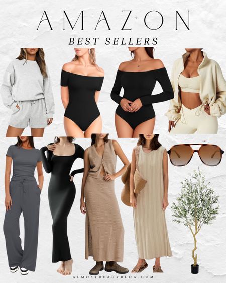 Amazon best sellers, bodysuit, matching set, look for less, faux olive tree, knit dress 

#LTKfindsunder50 #LTKfindsunder100