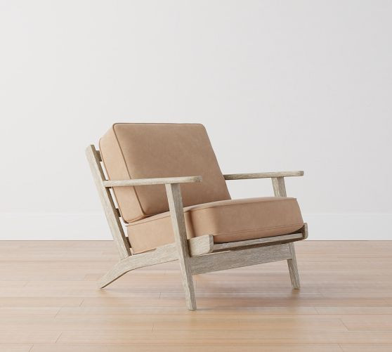 Raylan Leather Chair | Pottery Barn (US)