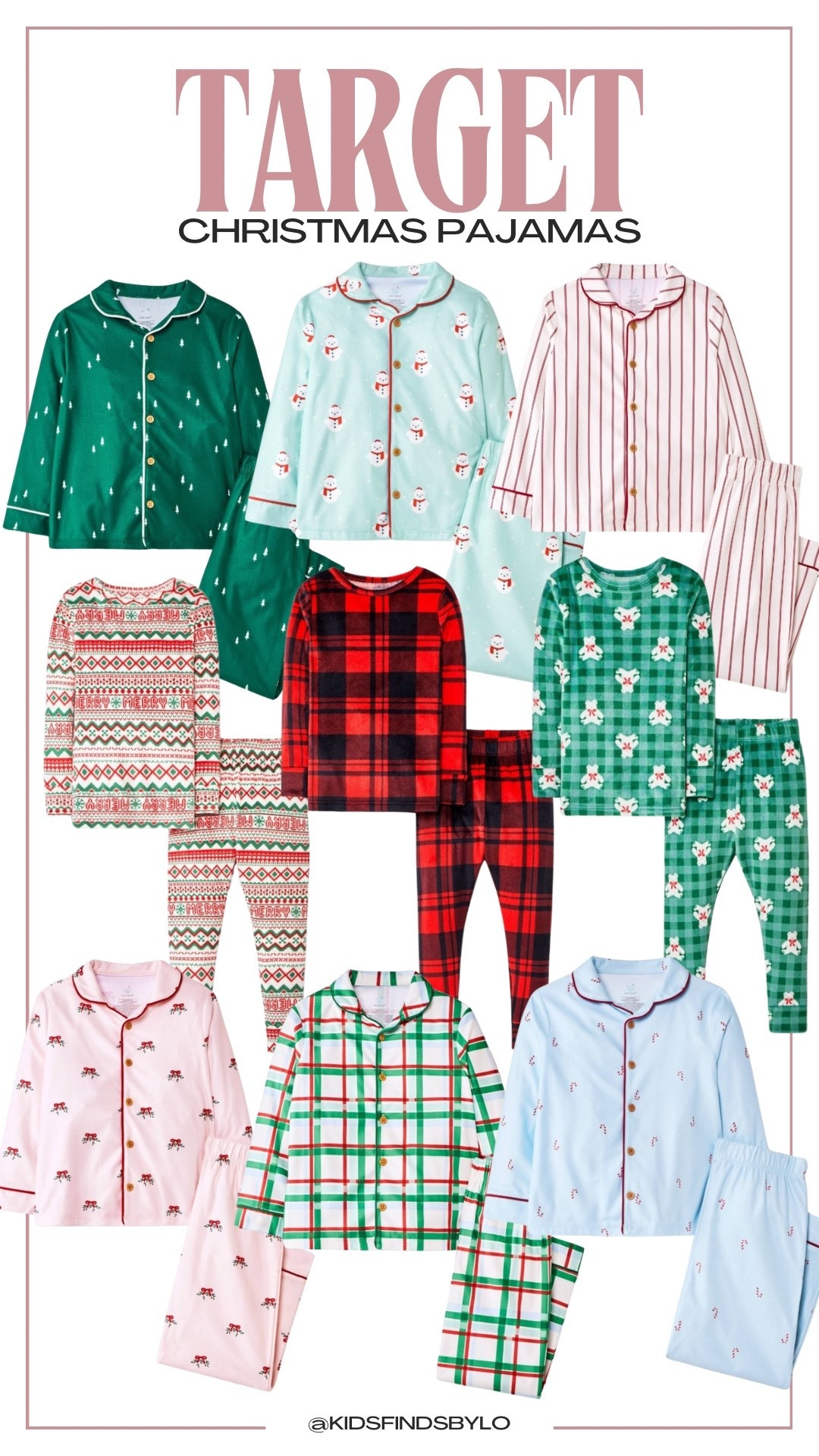 New Target Christmas pajamas!! 🎄

#LTKKids #LTKSeasonal #LTKFamily