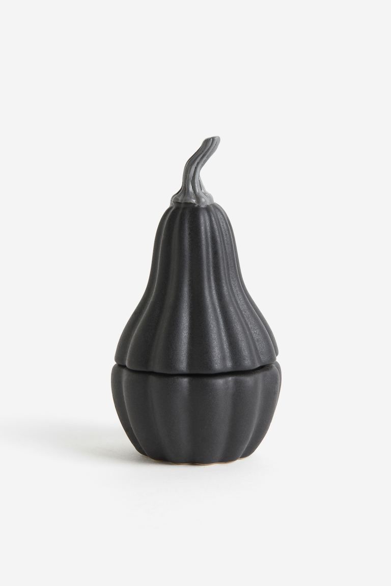 Small Stoneware Jar  - Black - Home All | H&M US | H&M (US + CA)
