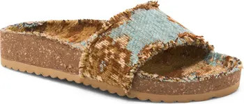 Free People Woven Wonders Slide Sandal (Women) | Nordstrom | Nordstrom