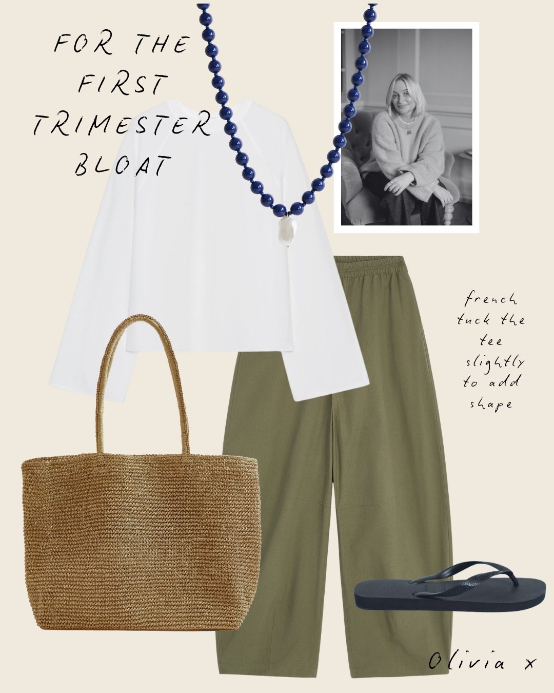 Ask Olivia: what to wear in the first trimester

#LTKstyletip #LTKmaternity