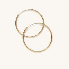 Large Hoops | Mejuri (Global)