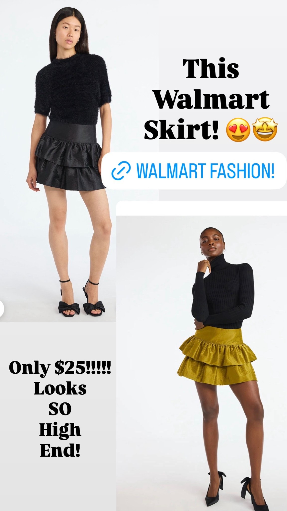 Holiday skirt
Walmart fashion 
Walmart style
Short skirt
Christmas outfit 
Tiered skirt 
Ruffled Mini skirt 

#LTKgrwm #LTKHoliday #LTKFindsUnder50