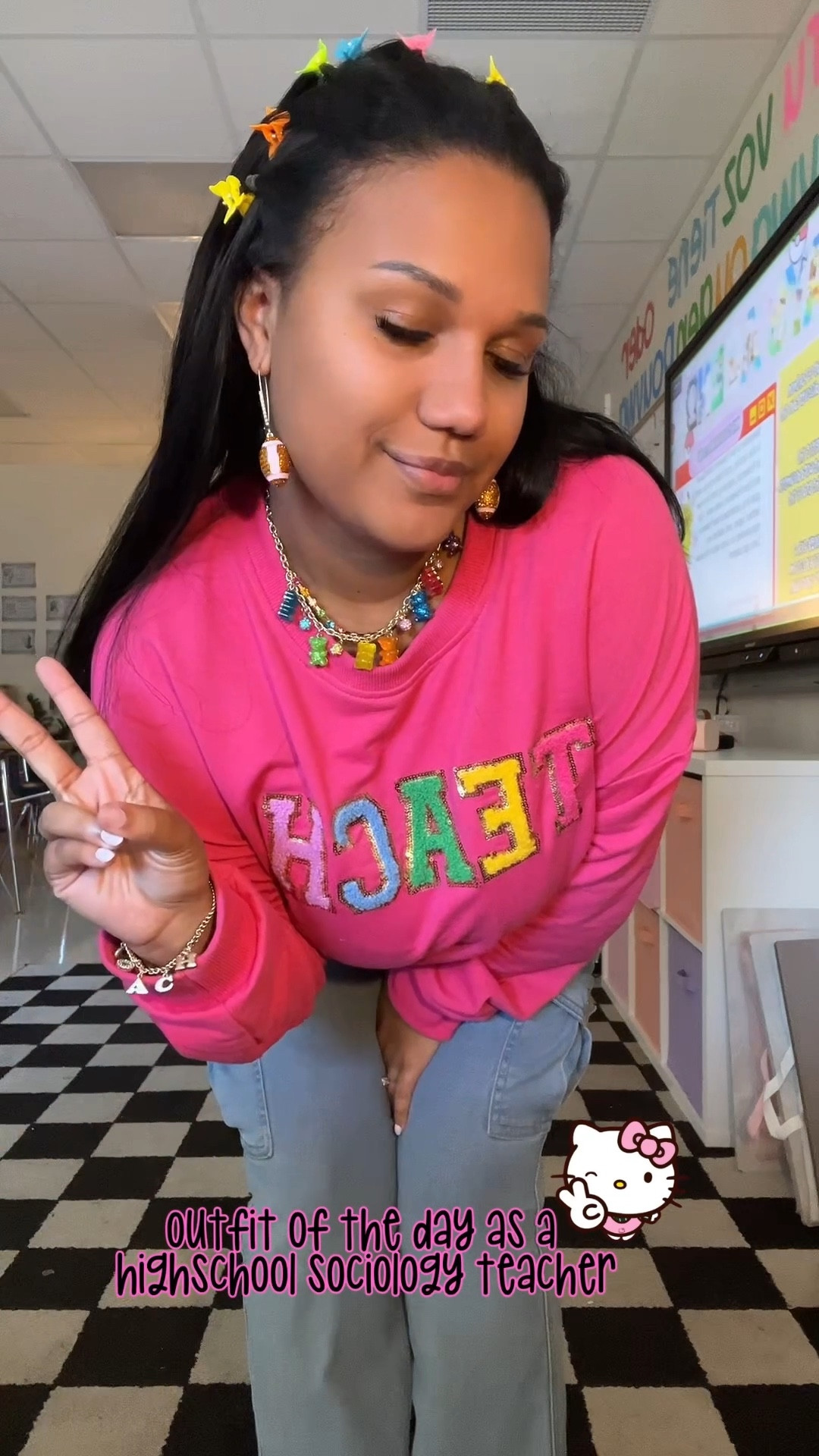 my fav teacher picture day OOTD! Necklace is Betsey Johnson (tj maxx!!) necklace is piper K (tj maxx!!)

#LTKSaleAlert #LTKWorkwear #LTKStyleTip