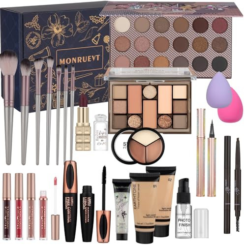 Makeup Kits for Teens Makeup Kit for Women Teenager Full Kit Makeup Set Gift for Teen Girls Eyeshadow Palette Foundation Concealer Makeup Set for Girls | Amazon (US)