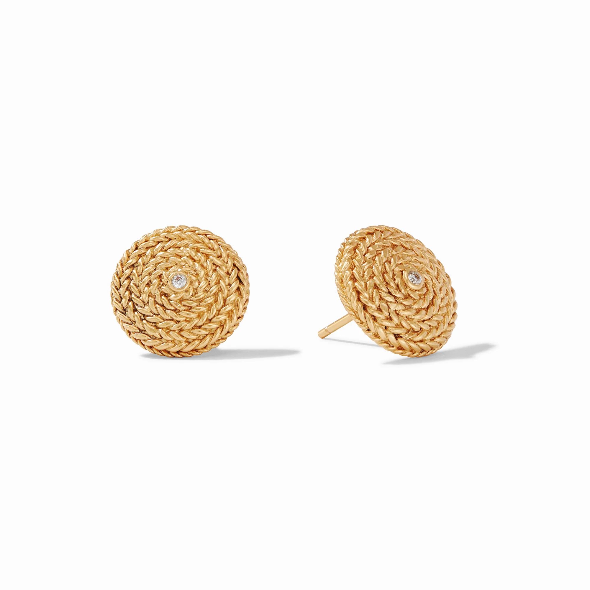 Windsor Gold Stud Earrings | Julie Vos | Julie Vos