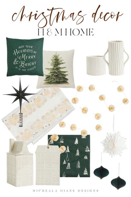 H&M Home Holiday Decor. Neutral Modern Christmas Decor 

#LTKSeasonal #LTKhome #LTKHoliday