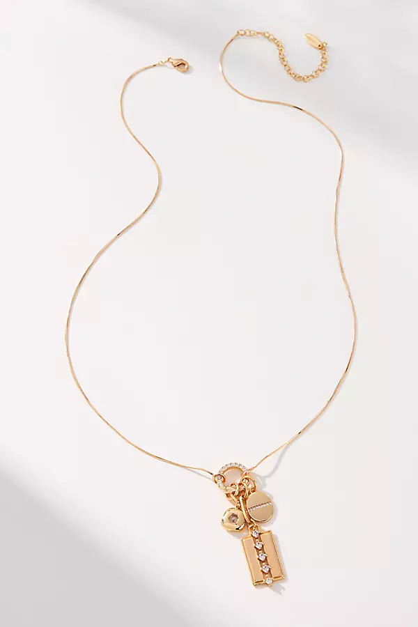 Delicate Charm Cluster Necklace | Anthropologie (US)