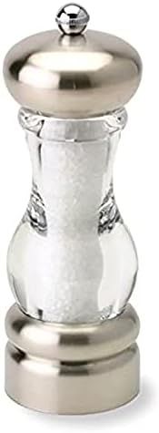 Olde Thompson Since 1944 3821-40 Del Norte Salt Mill, 7" Glass, Silver/Clear | Amazon (US)