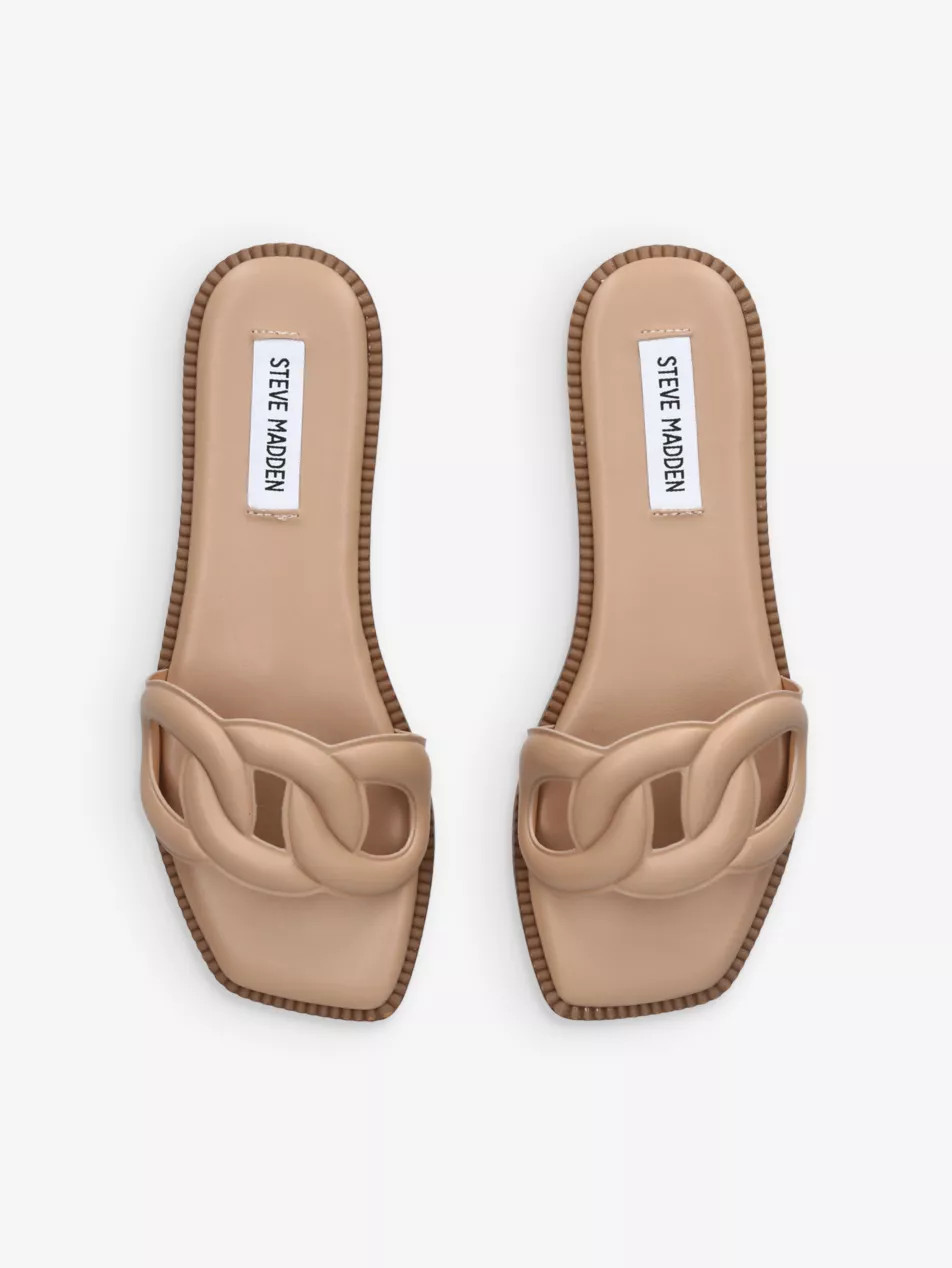 Stash cut-out faux-leather sandals | Selfridges