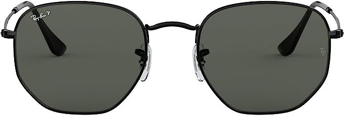 Ray-Ban Men's Rb3548n Hexagonal Round Sunglasses | Amazon (US)