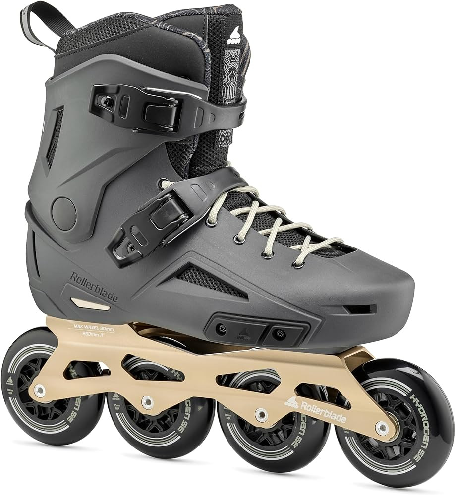 Rollerblade Lightning 90 Men's Urban Inline Skate, Anthracite and Taupe | Amazon (US)