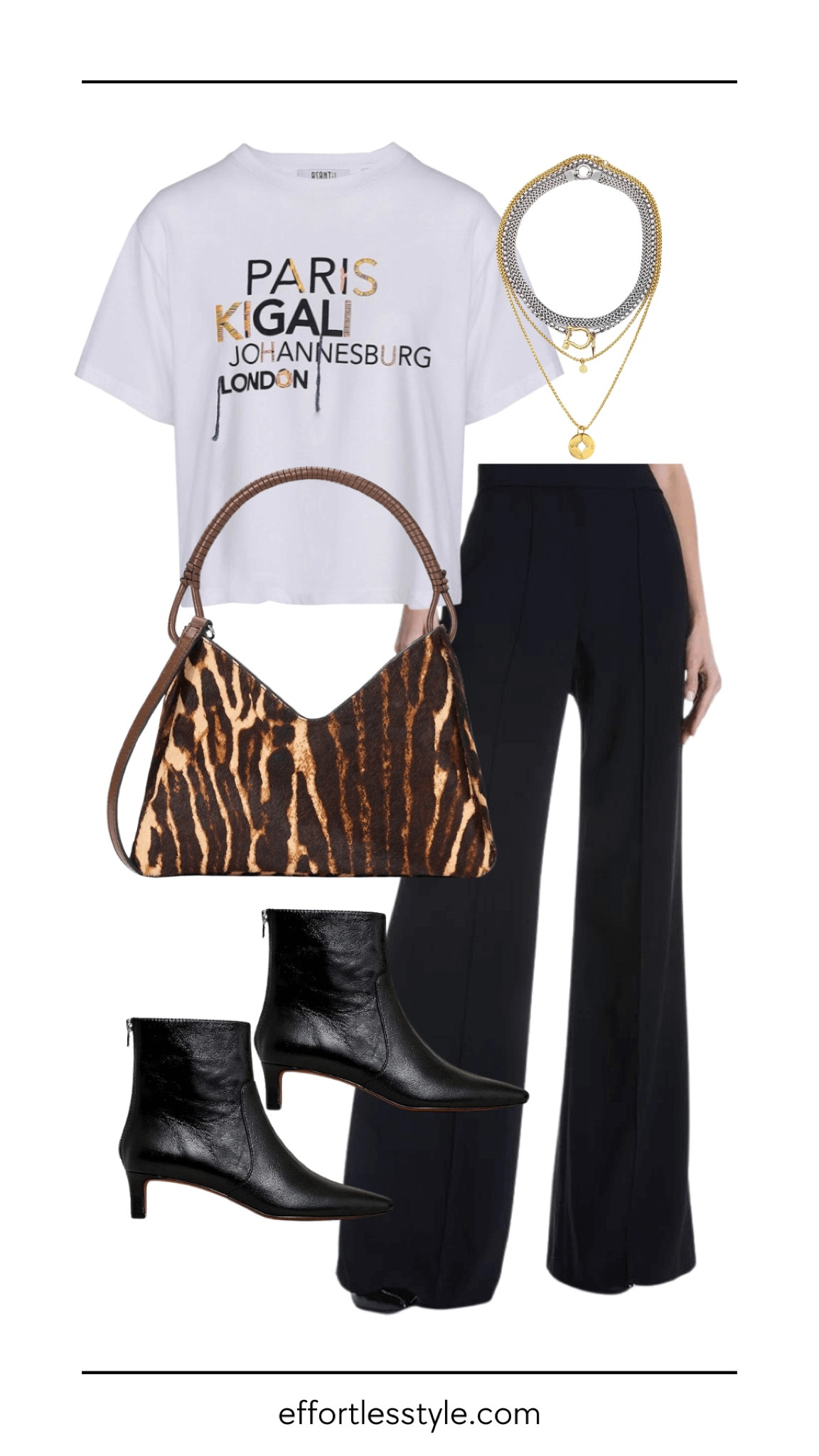 Love this dressier look with a graphic tee 🖤

#LTKStyleTip #LTKItBag #LTKShoeCrush