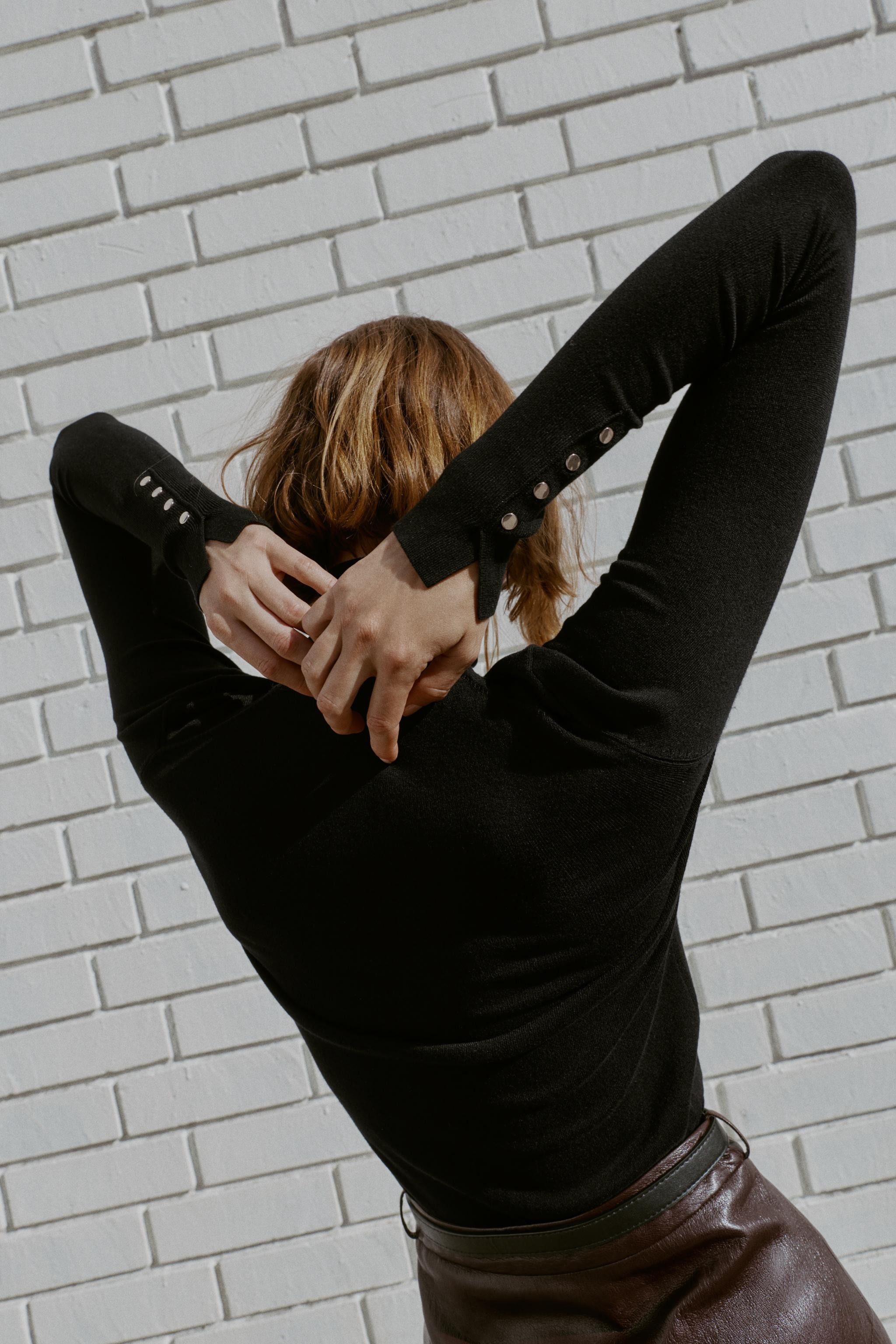 BASIC PLAIN KNIT JUMPER | Zara UK