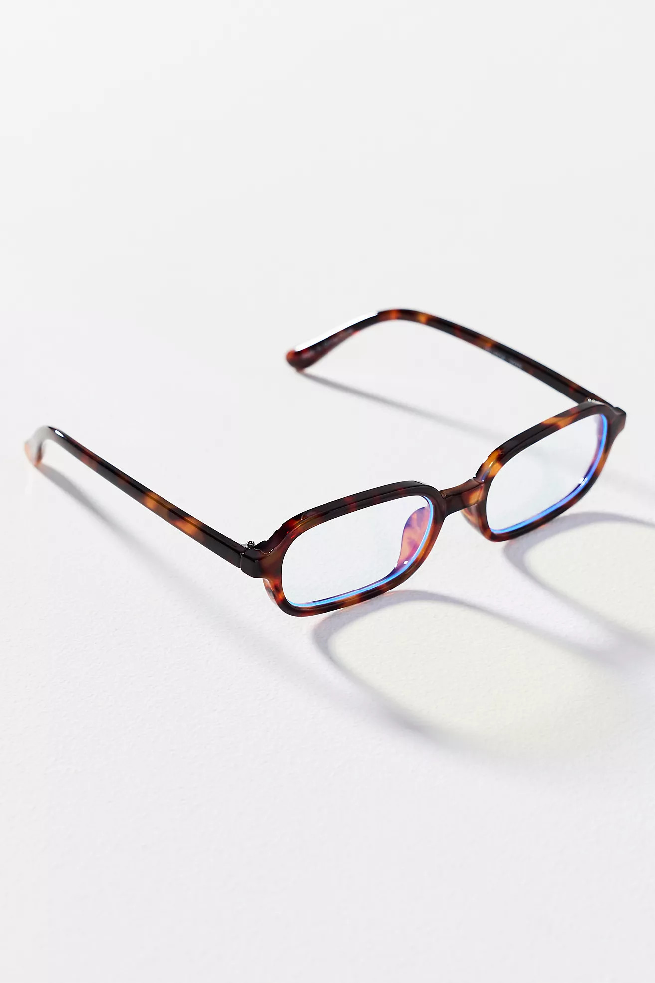 Eyeking Slim Rectangle Blue Light Readers | Anthropologie (US)