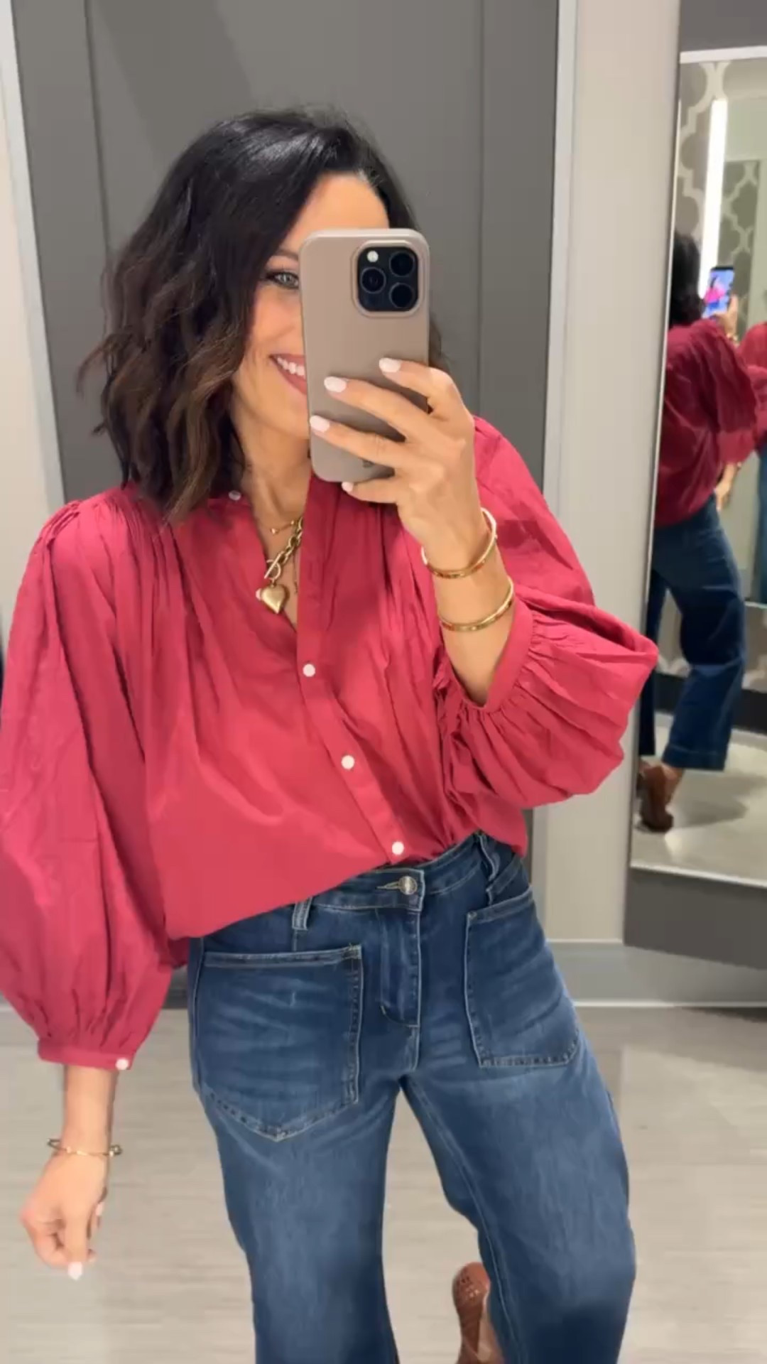 From work to dinner I'm loving this red blouse. So affordable and chic. Check out @target. I'm obsessed with this outfit. 

Red blouse outfit of the day work wear mom approved target finds chic wear women's fashion mom life casual elevated style date night teacher inspiration VintagePickin 

#LTKSeasonal #LTKOver40 #LTKmomlife