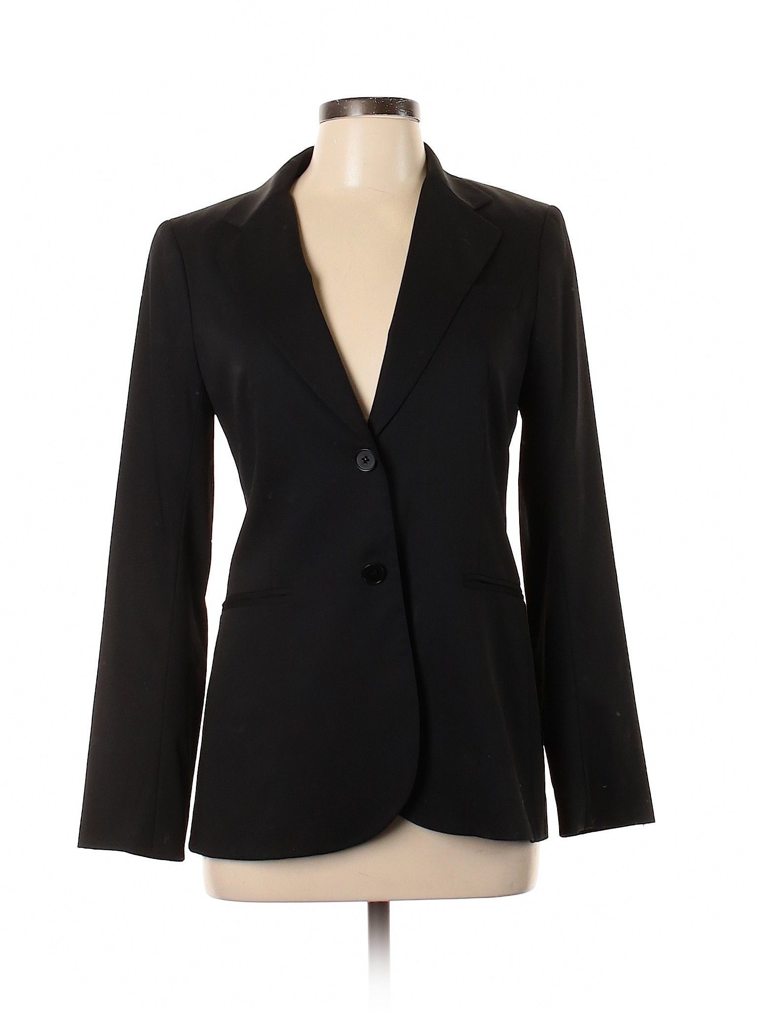 Theory Wool Blazer Size 10: Black Women's Jackets & Outerwear - 55608618 | thredUP