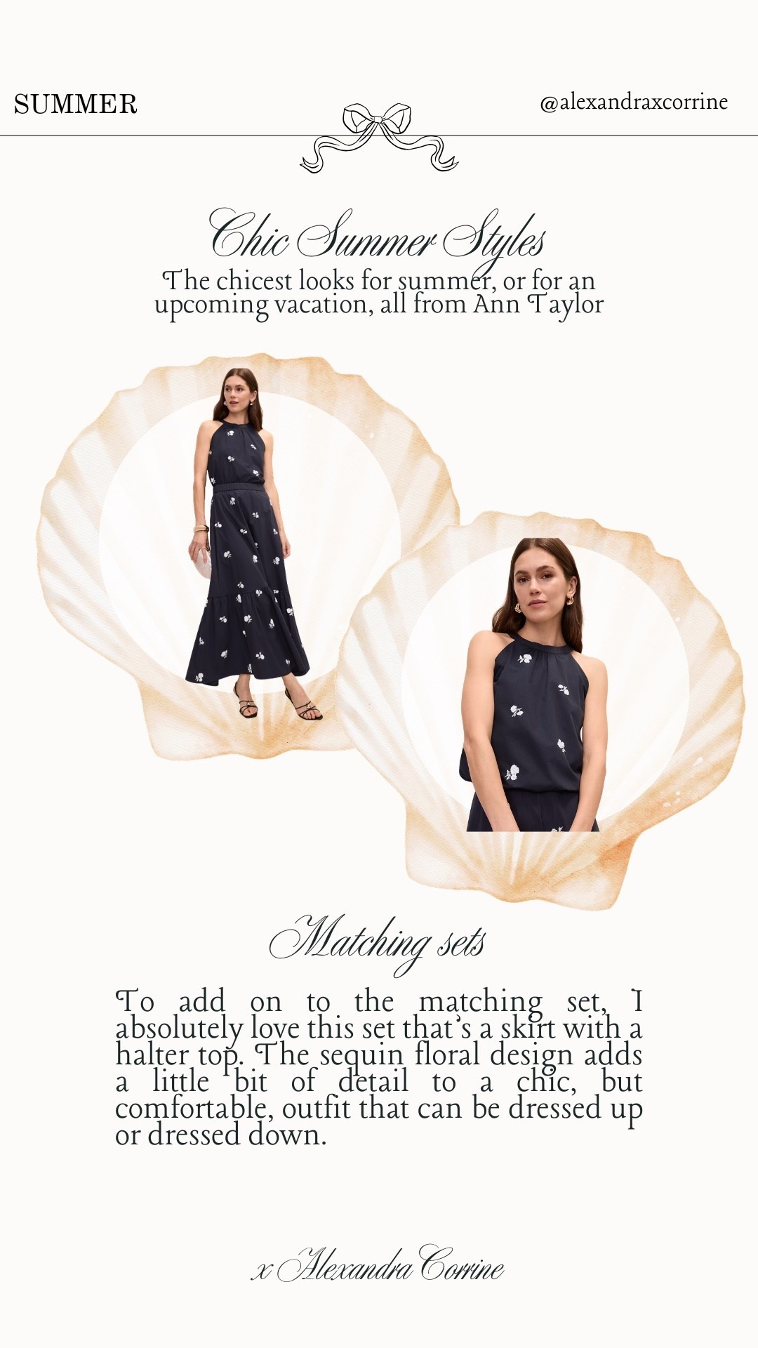 Chic summer styles 🐚 The chicest looks for summer, or for an upcoming vacation, all from Ann Taylor 🥂

Summer fashion, summer outfit inspo, outfit ideas, vacation outfit ideas, linen, coord sets, matching sets, sundresses

#LTKSeasonal #LTKootd