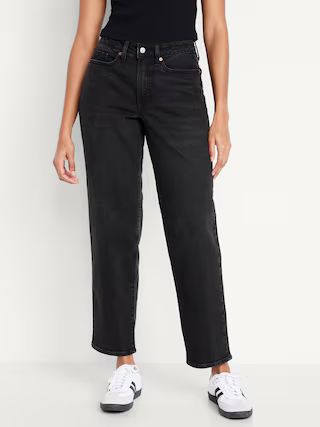 Curvy High-Waisted OG Loose Jeans | Old Navy (US)