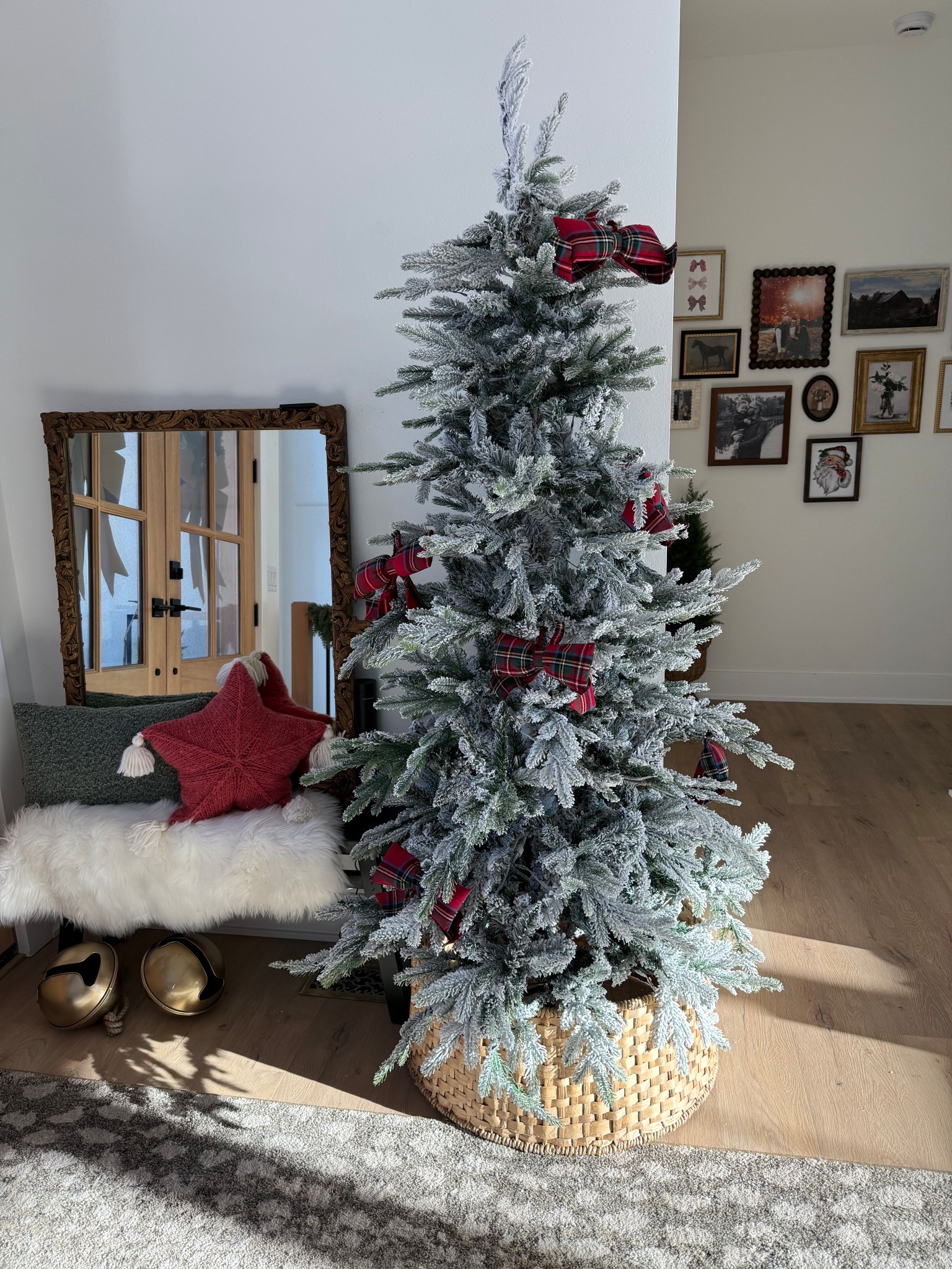 Pottery Barn Stewart Plaid bow! Ralph Lauren Holiday Christmas decor ideas! 

#LTKHome #LTKHoliday