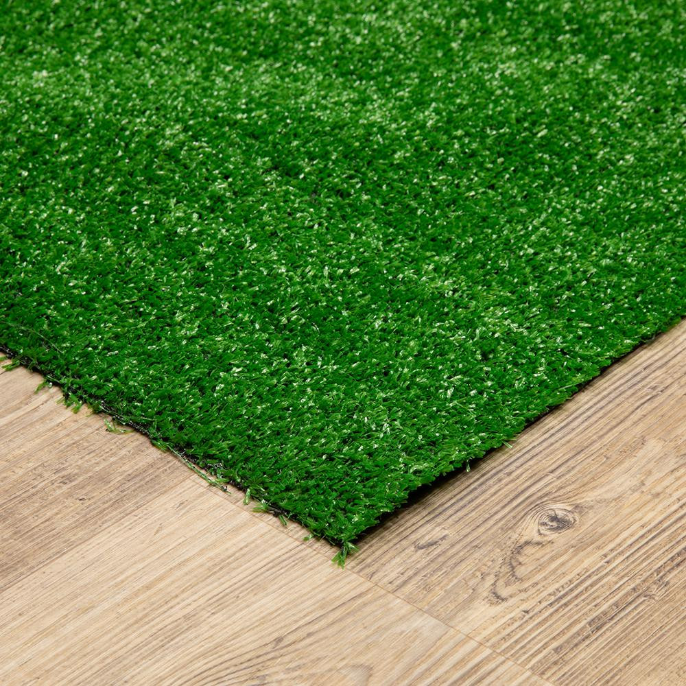 6 ft. x 8 ft. Artificial Grass Rug | The Home Depot