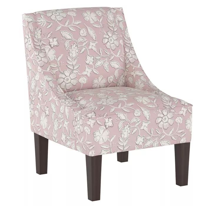 Hudson Accent Chair Stonecrop Floral Blush - Threshold™ | Target