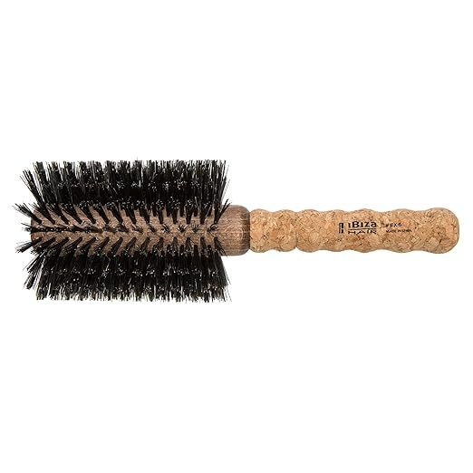 Ibiza Hair Professional Round Boar Hair Brush (EX Series), Lightweight with Reinforced Bristles &... | Amazon (US)