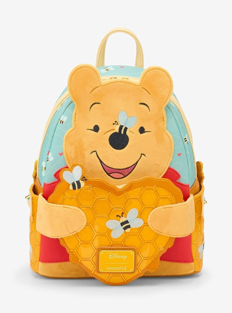 Loungefly Disney Winnie the Pooh Honey Heart Honey Scented Mini Backpack - BoxLunch Exclusive BLU... | Amazon (US)