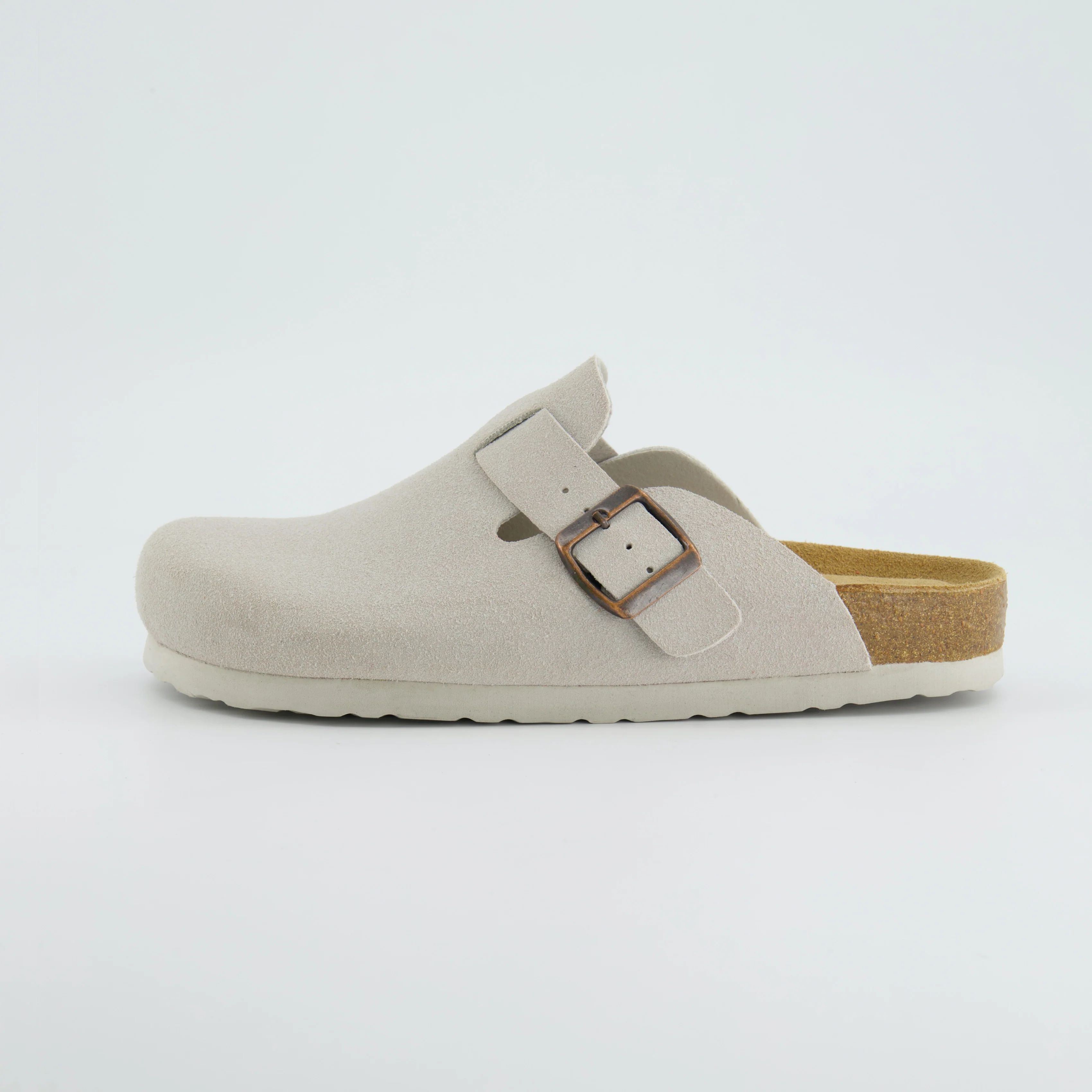 Hana Cork Footbed Clog Suedes | Cushionaire