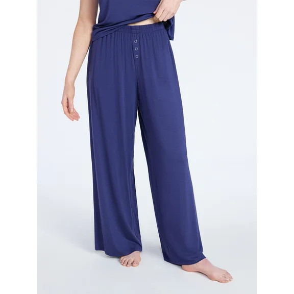 Joyspun Women’s Sleepwear Modal Pajama Long Pants, 30'' Inseam, Sizes S-3X | Walmart (US)