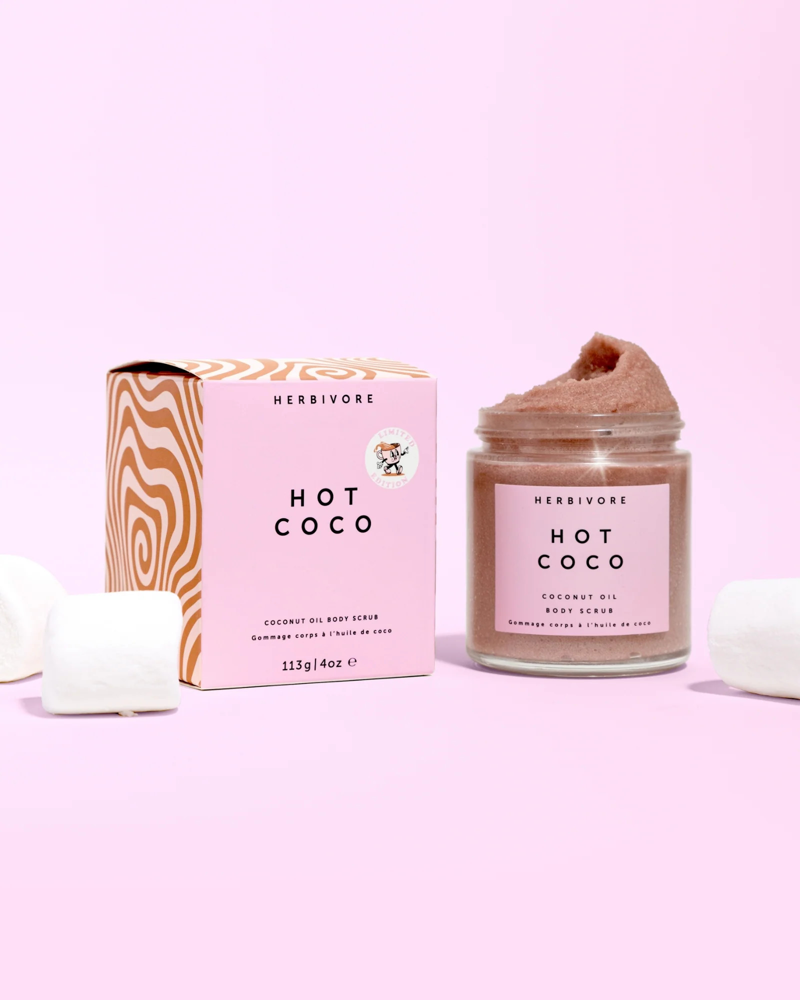 HOT COCO Coconut Oil Body Scrub | Herbivore