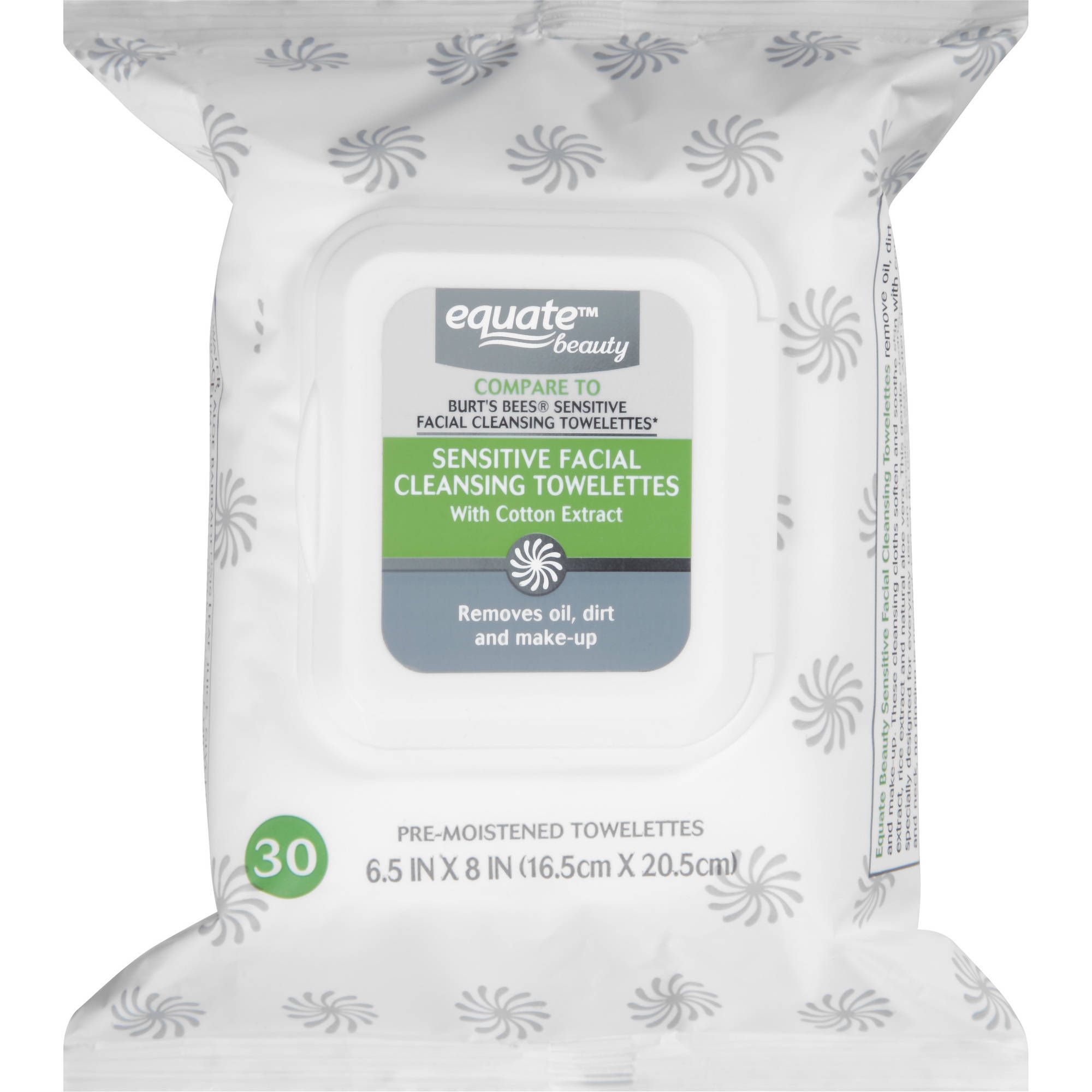 Equate Beauty Sensitive Facial Cleansing Towelettes, 30 Ct | Walmart (US)