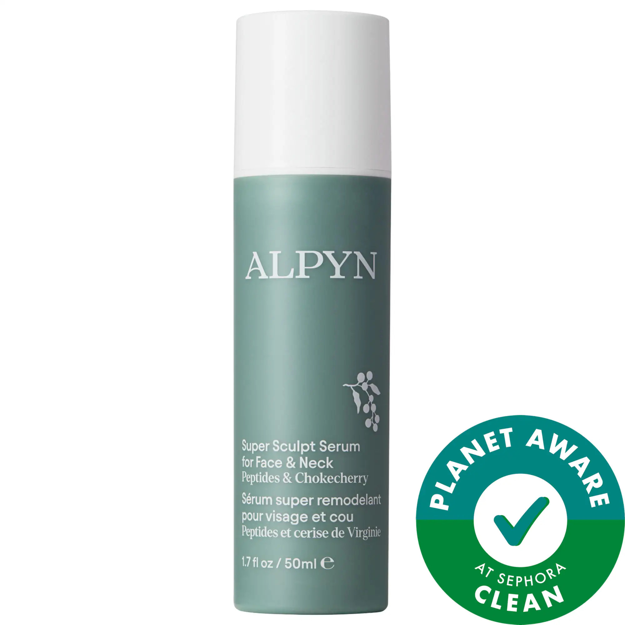 ALPYN Super Sculpt Peptide Firming & Lifting Serum For Face, Neck & Décolleté 1.7 oz/50 mL | Sephora (US)
