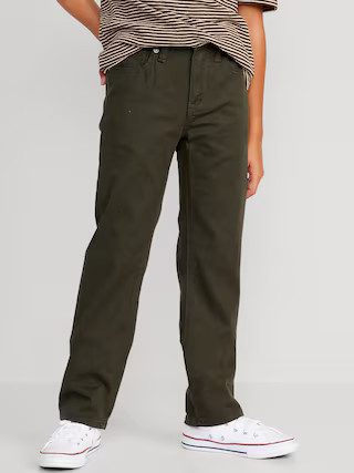 Slim 360° Stretch Twill Pants for Boys | Old Navy (US)