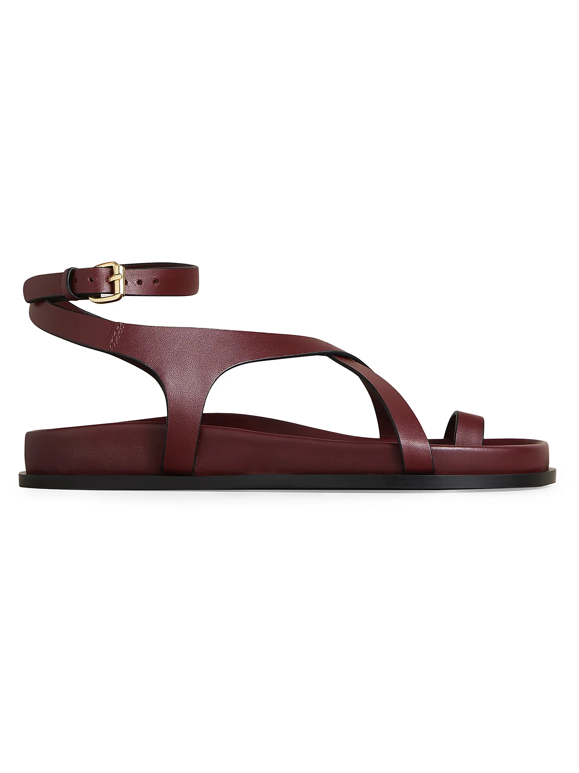 Jalen Slim Leather Sandals | Saks Fifth Avenue