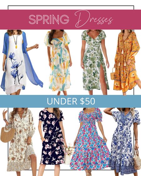 Spring dresses under $50 

#LTKSeasonal #LTKfindsunder50 #LTKstyletip