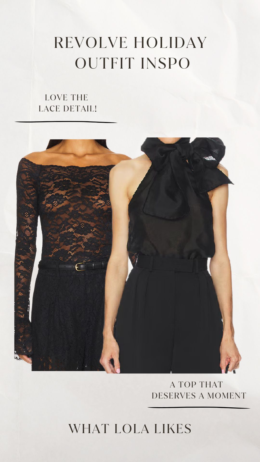 Never too early to start planning holiday outfits 🖤  

 #LTKHoliday #LTKSeasonal #LTKParties