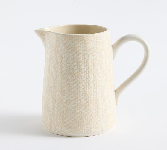 Elena Stoneware Pitcher | Pottery Barn (US)