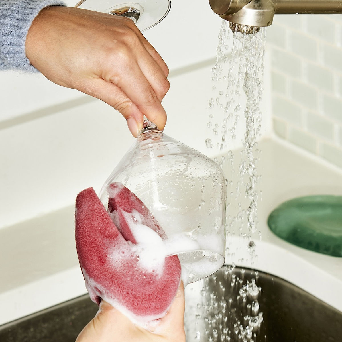 Wine Glass Sponge | UncommonGoods