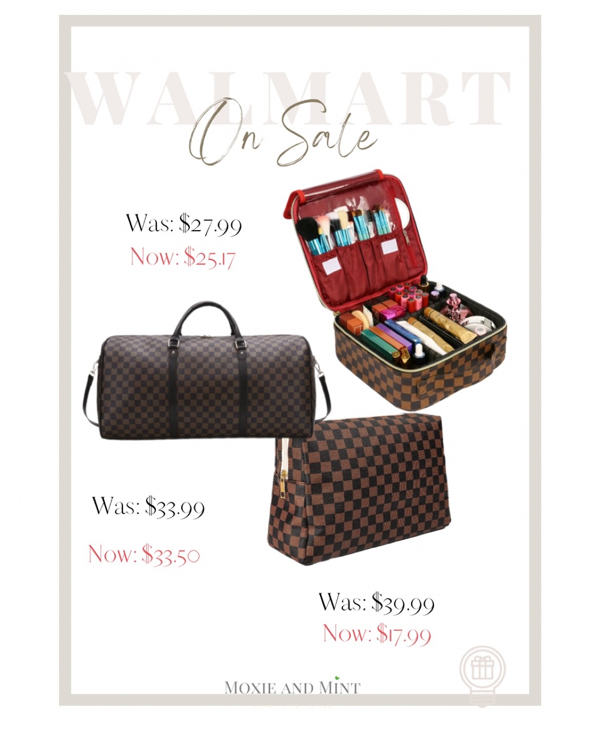 Stylish duffle, and makeup bags are on sale and we’re a great price to begin with! Great gift idea!

#LTKHoliday #LTKhome #LTKunder50