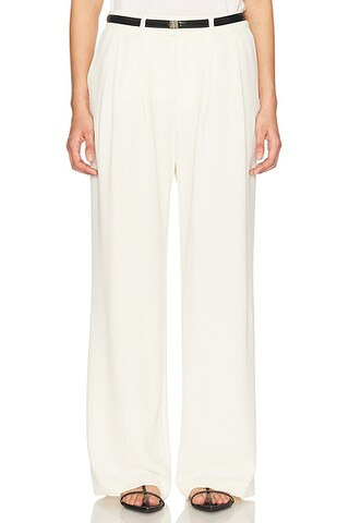 Crepe Mid Rise Trouser | FWRD 