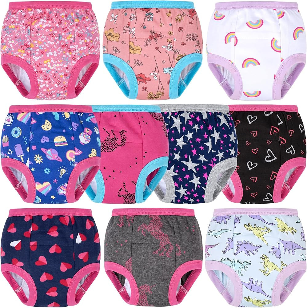 BIG ELEPHANT Toddler Training Pants, Soft Cotton Absorbent Training Underwear for Baby Boys & Gir... | Amazon (US)