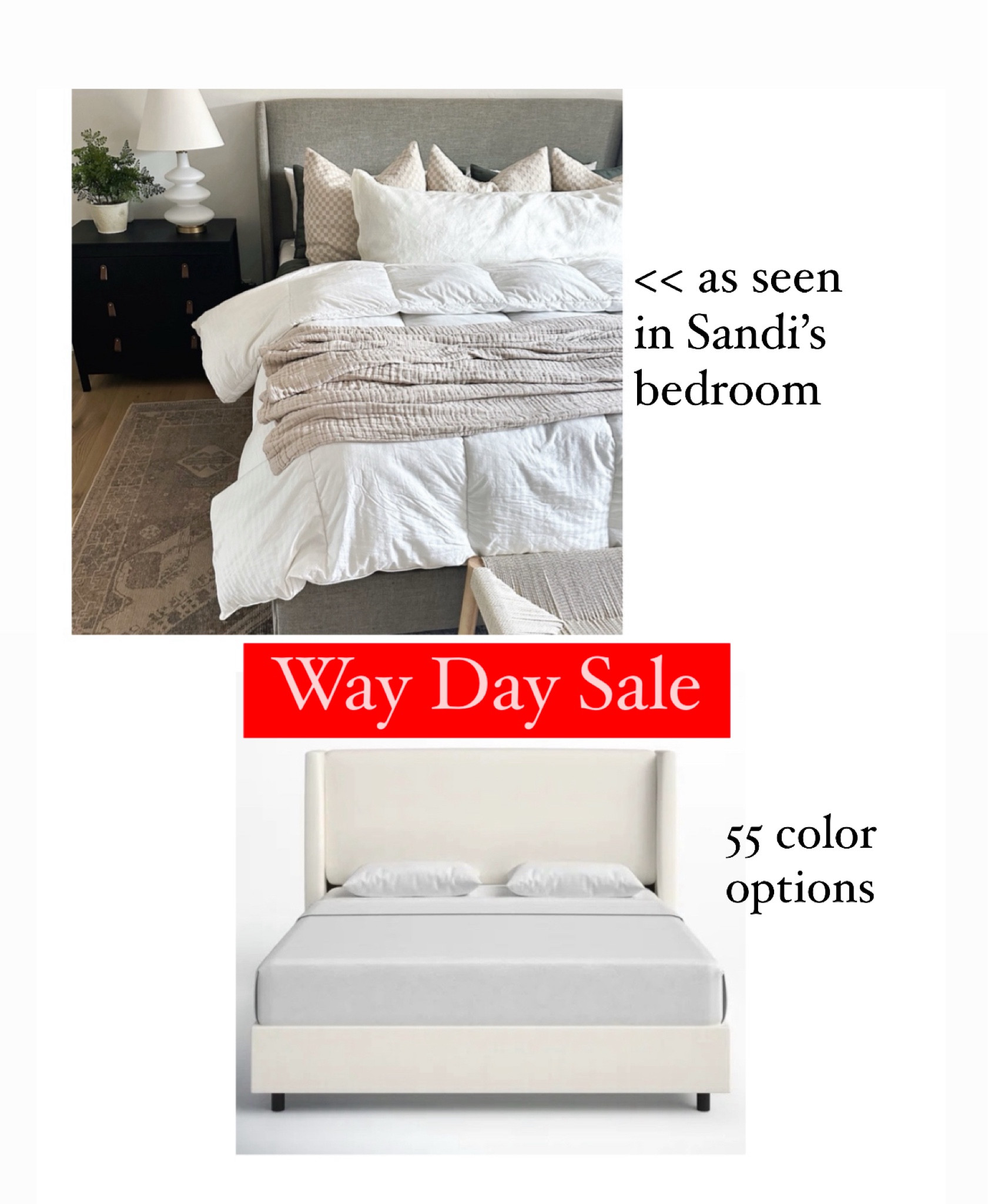 Upholstered bed primary bedroom bed on sale Tilly upholstered bed 

#LTKSaleAlert #LTKHome
