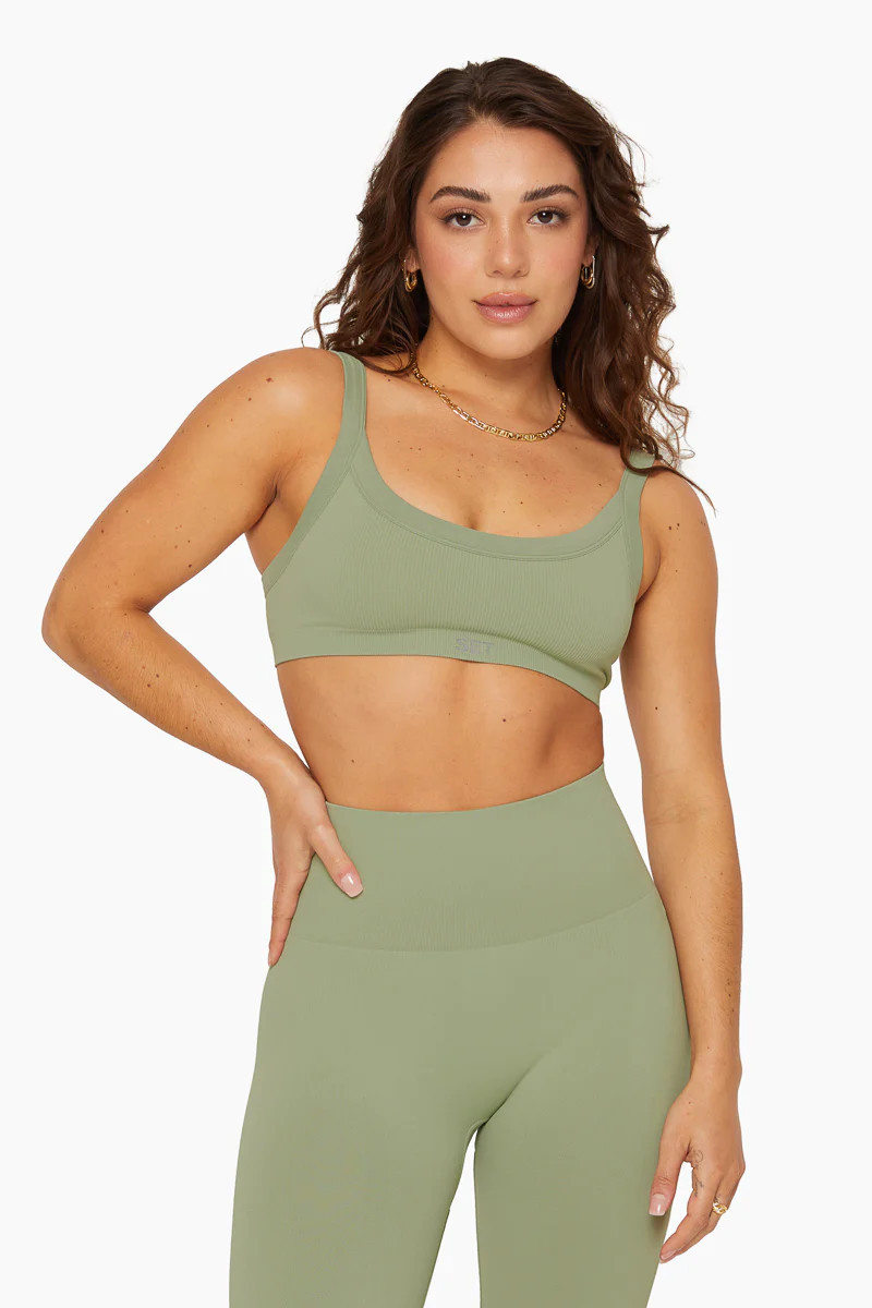 SCULPTFLEX® LOW BACK CAMI BRA 
                            matcha | SET Active