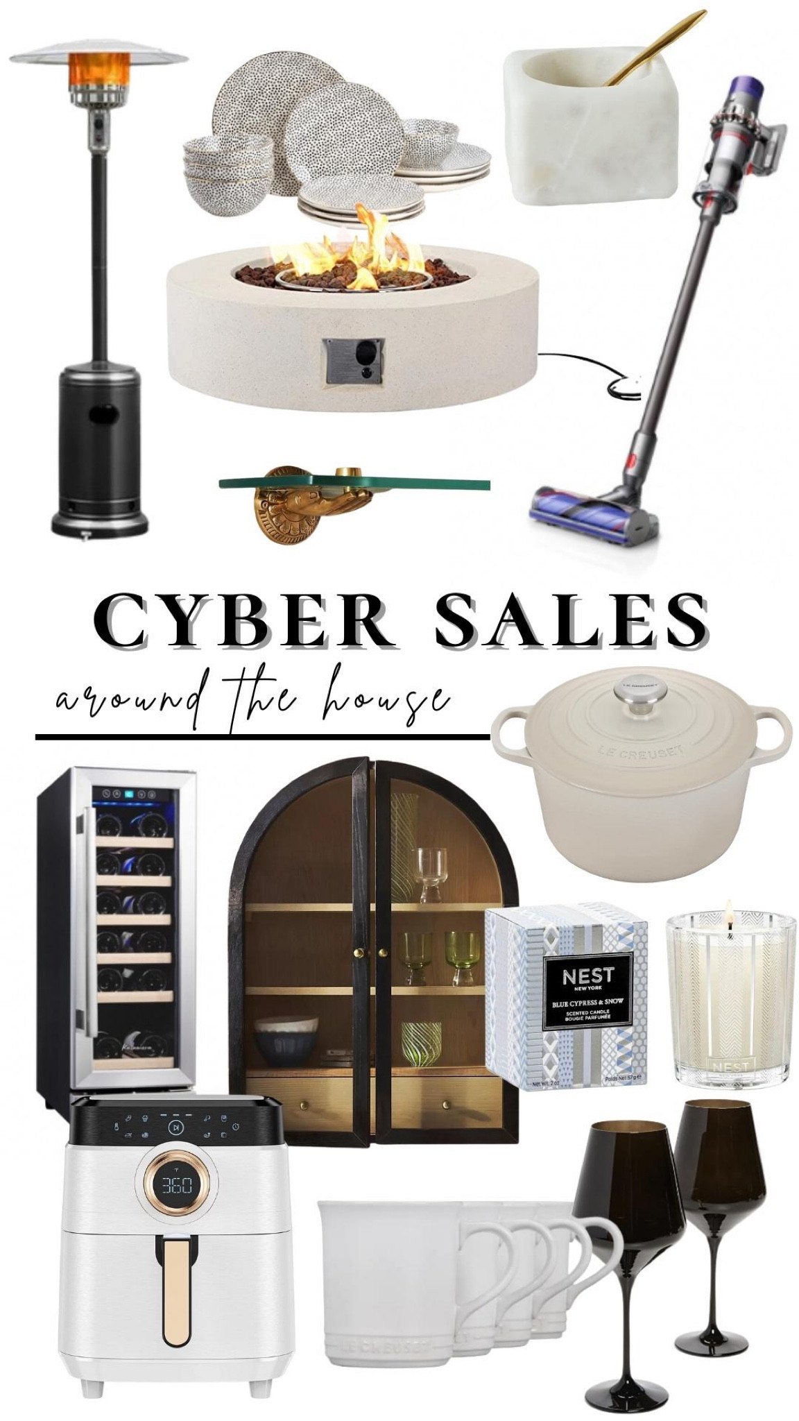 Cyber sales for the house 🖤 le creuset, dyson, anthropologie, Amazon, nest candles, fire pit

#LTKhome #LTKCyberweek #LTKHoliday