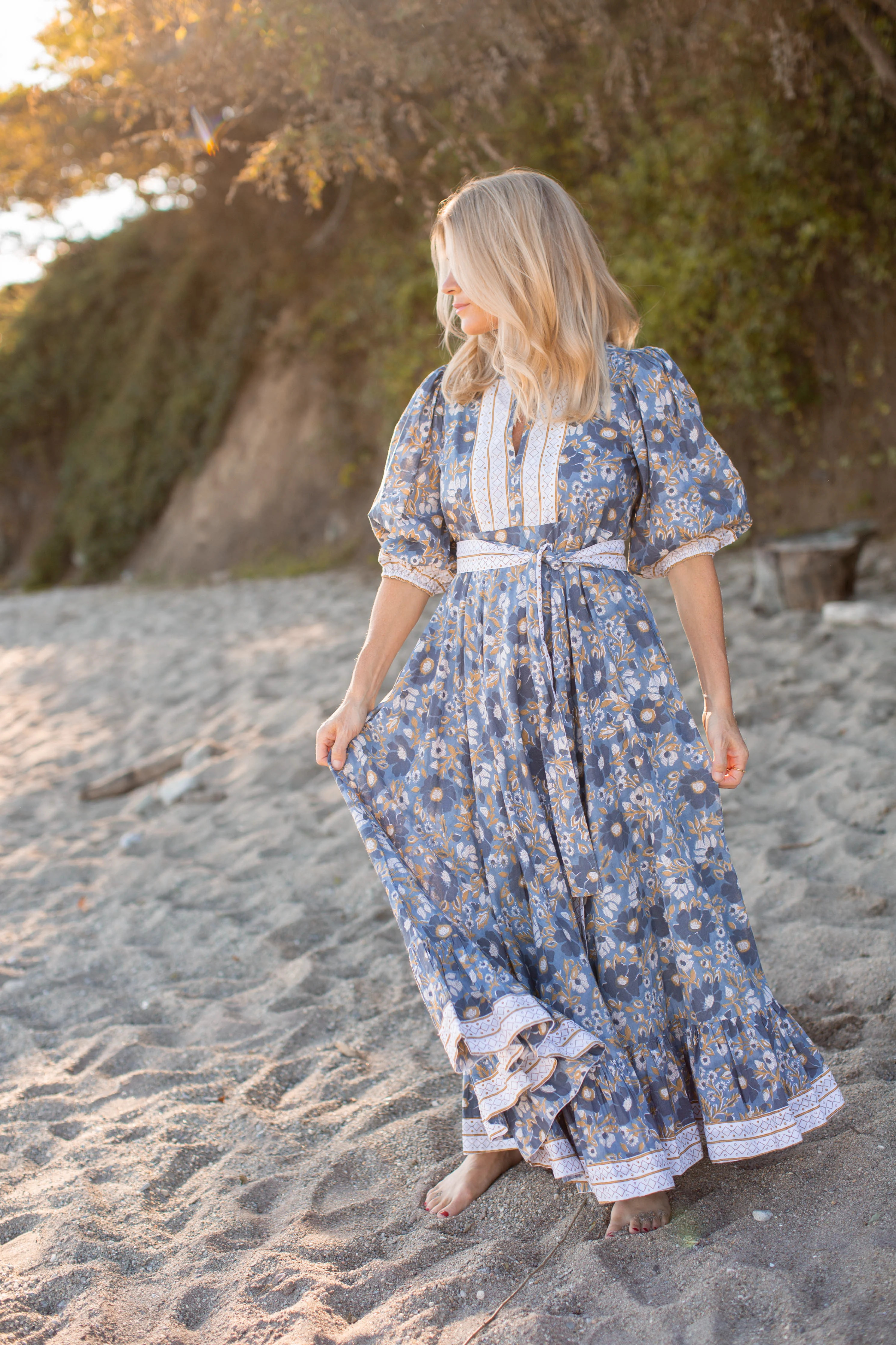 House Dress - Orsay Floral Blue Indigo | Marea