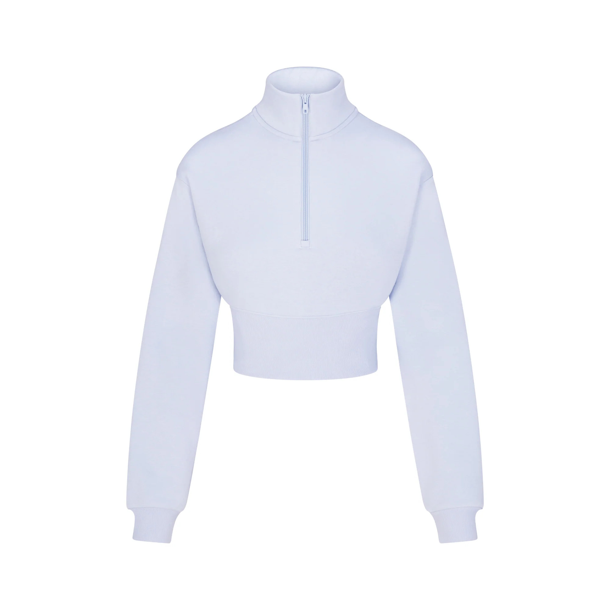 CROPPED HALF ZIP PULLOVER | SKIMS (US)